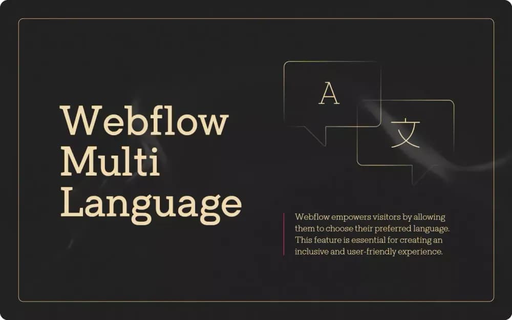 Going Global with Webflow Multi Language